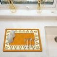thumbnail image 4 of Zmeidao Draining Mat, Soft Silicone Tabletop Drying Pad, Water Absorption Pad For Home Kitchen Countertop, 4 of 5
