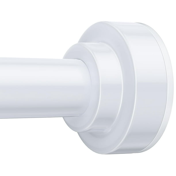 Barra de cortina de ducha TEECK, 81-109 cm, ajustable, sin necesidad de taladrar