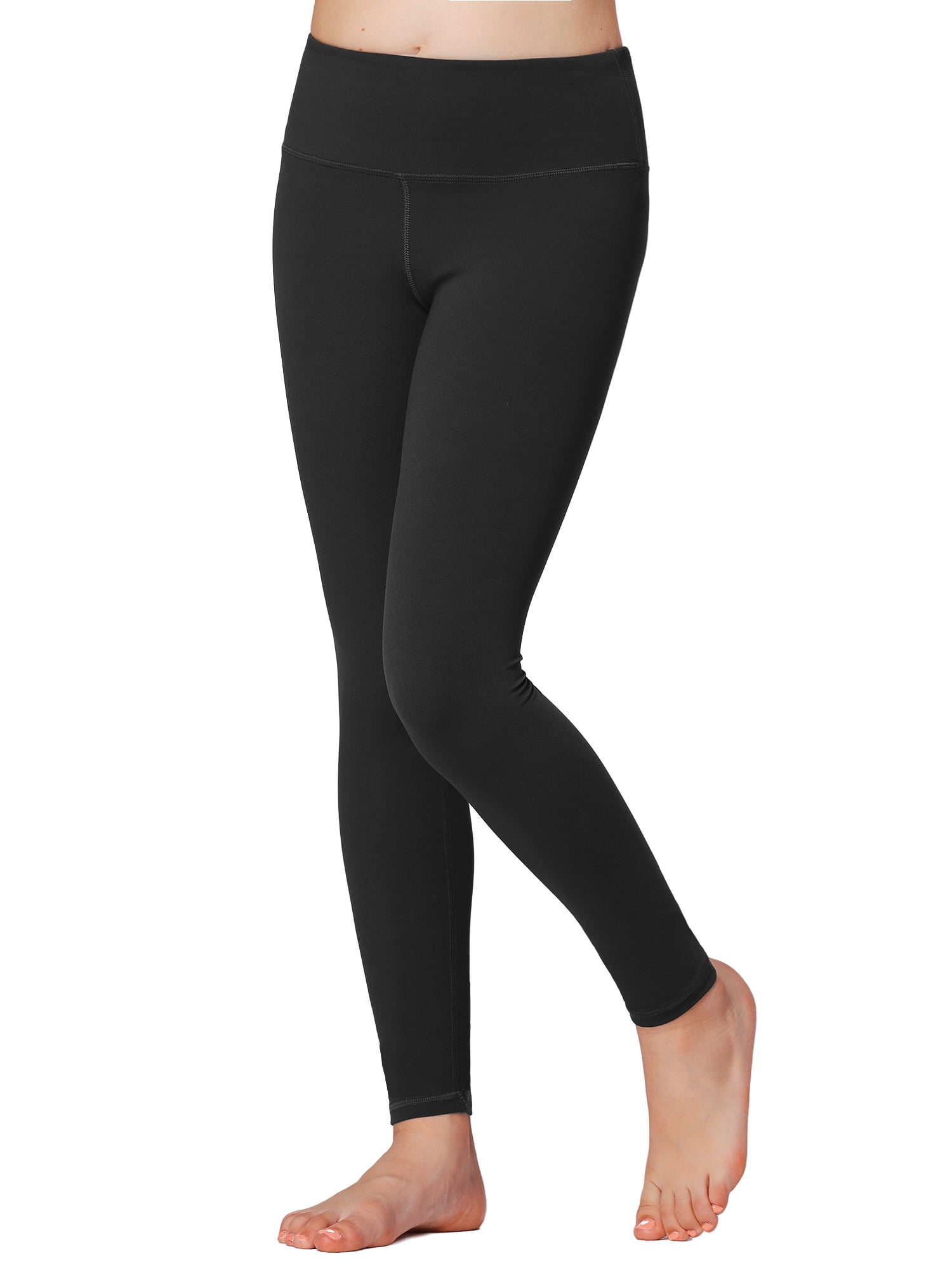 Go Wear Women's Yoga Gymnastics Leggings, Black, L, S-XL Lang :  : Fashion