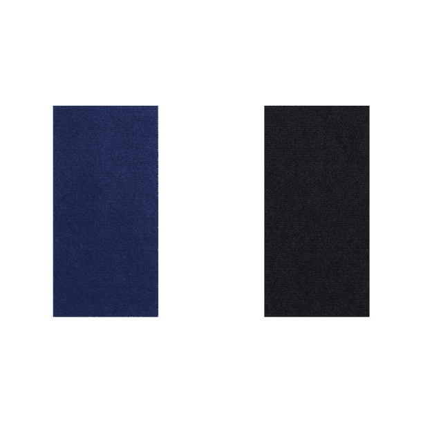 Alfombrilla rascadora para gatos, accesorios para mascotas recortables para escalar gatos (40x100cm), azul oscuro y azul