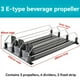thumbnail image 2 of Organizador de bebidas para refrigerador, organizador de latas de refresco para refrigerador, dispensador de bebidas con deslizador automático, A, 2 of 3