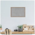 thumbnail image 2 of Amanti Art Hardwood Wedge White Wash Framed Magnetic Board 19 x 13 in., 2 of 7