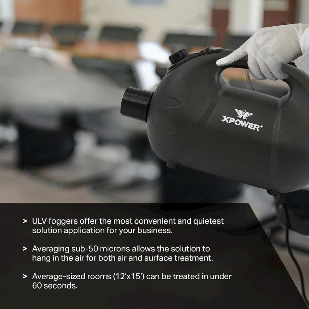Xpower F-8B Cordless Portable ULV Cold Fogger Machine
