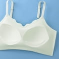 thumbnail image 4 of Teen T-Shirt Bralettes Comfy Padded Cotton Wireless Bras Everyday Underwear Seamless Sports Bras, 9-12Years Green, 4 of 4