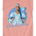 thumbnail image 3 of Disney - Descendants 4 - Cinderella - Youth Girls Fitted Short Sleeve Graphic T-Shirt, 3 of 5