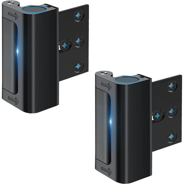 Home Security Door Lock Reinforcement Safety Latch Extra Front Doors Security Devices Withstand