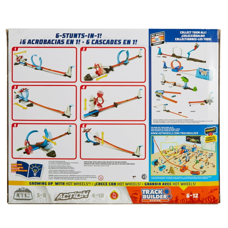 Hot Wheels Track Builder Blaze Blast Challenge