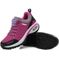 thumbnail image 3 of Women's Outdoor Running Sport Shoes Waterproof Non-Slip Casual Trail Backpacking Climbing Hiking Shoes, 3 of 16