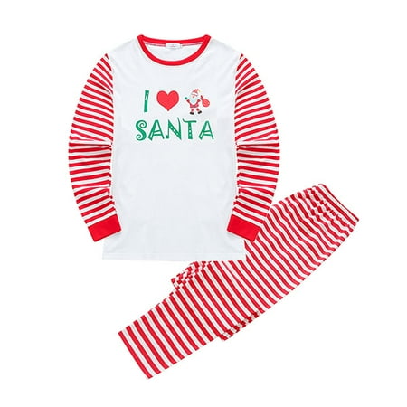 

Clearance Newway Family Parent-child Set Print Cartoon Cotton Family Four Baby Clothes Home Service Set Rompers+T-shirt+Pants