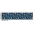 thumbnail image 3 of Cartoon Fabric by the Yard, Dino Tyrannosaurus Dragons at Night Sky Moon Shooting Stars Repetition, Decorative Upholstery Fabric for Chairs & Home Accents, Multicolor by Ambesonne, 3 of 5