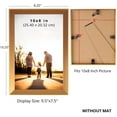 thumbnail image 5 of Decorebay Home Aluminum Single Photo Display Picture Frames - GOLD BLACK SILVER, 5 of 5