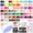 Set03, variant on COSCELIA 40pcs Gel Nail Polish Set, 35 Colors Gel polish with 5 Base Top Coat Spring Summer Colors Nail Art Gifts for Women