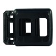 thumbnail image 2 of JR Products 12315 Double Switch Base and Face Plate - Black, 2 of 3