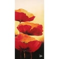 thumbnail image 3 of Roseboom, Jettie 14x24 Black Modern Framed Museum Art Print Titled - Three red popppies I, 3 of 5