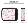 thumbnail image 2 of Luggage Handle Wraps for Suitcase - Suitcase Tags Identifiers for Suitcases, pink Eiffel Towers Fun Luggage Handle Covers, Travel Luggage Accessories Essentials for Flying, 2 of 6
