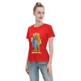 thumbnail image 4 of T-Shirt Basique à Manches Courtes pour Femmes Super Saiyan, 4 of 6