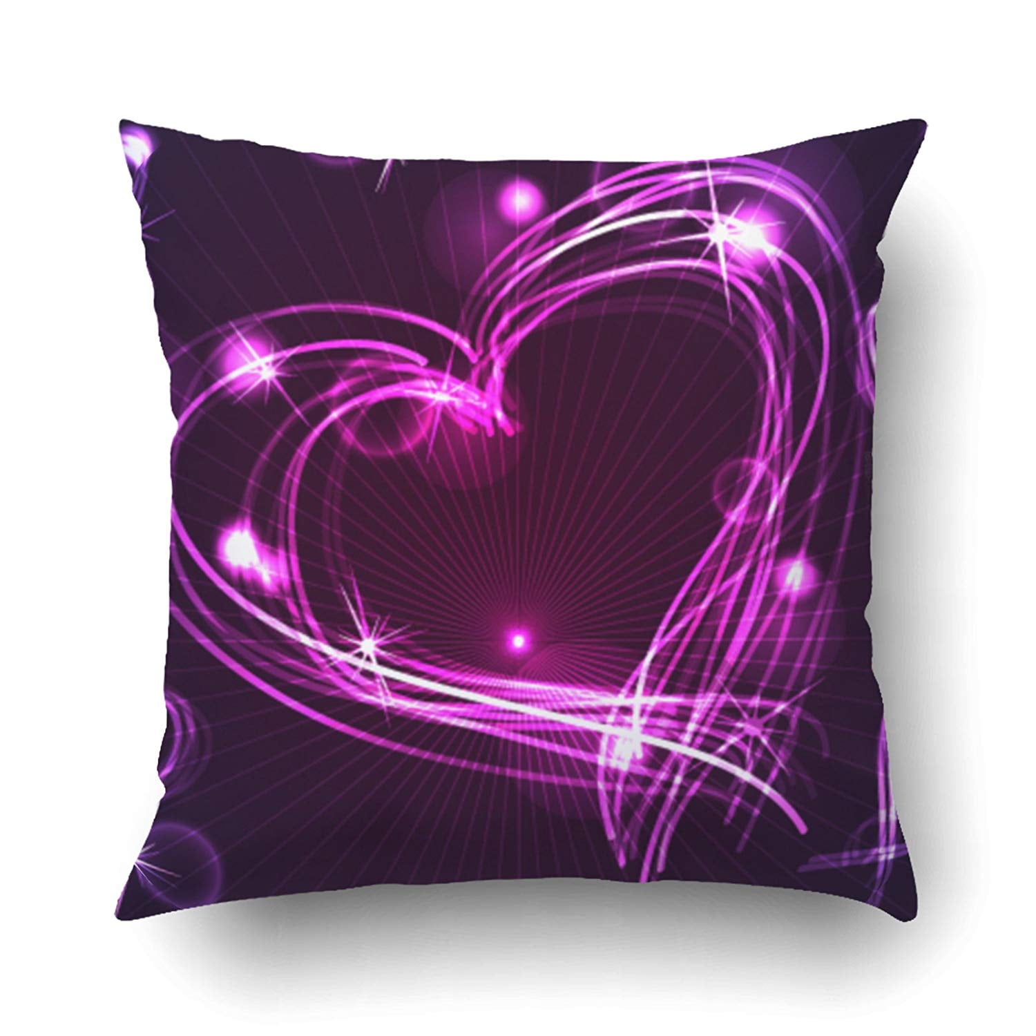 BPBOP Eps Beautiful And Fun Purple Plasma Neon Hearts With Different