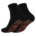 thumbnail image 2 of Tiqkatyck Grip Socks Heated Socks Tourmaline Self-Heating Magnetic Comfortable Winter Warm Winter Socks for Women Warm Socks for Women Black One Size, 2 of 2