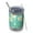 Turquoise Daisy Flower, variant on 12oz Tumblers Yellow Daisy Flower Red Centers Pattern Vacuum Insulated Stainless Steel Travel Tumbler Cups Mug with Lid and Straw for Beer,Coffee,Beverages with Cleaning Brush for Cold & Hot Drinks
