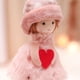 thumbnail image 2 of Muñeco de ángel rosa lindo, regalo de Año Nuevo 2023, adorno para árbol de Navidad, decoración navideña para el hogar, niños, decoración de Navidad 2022, 2 of 5