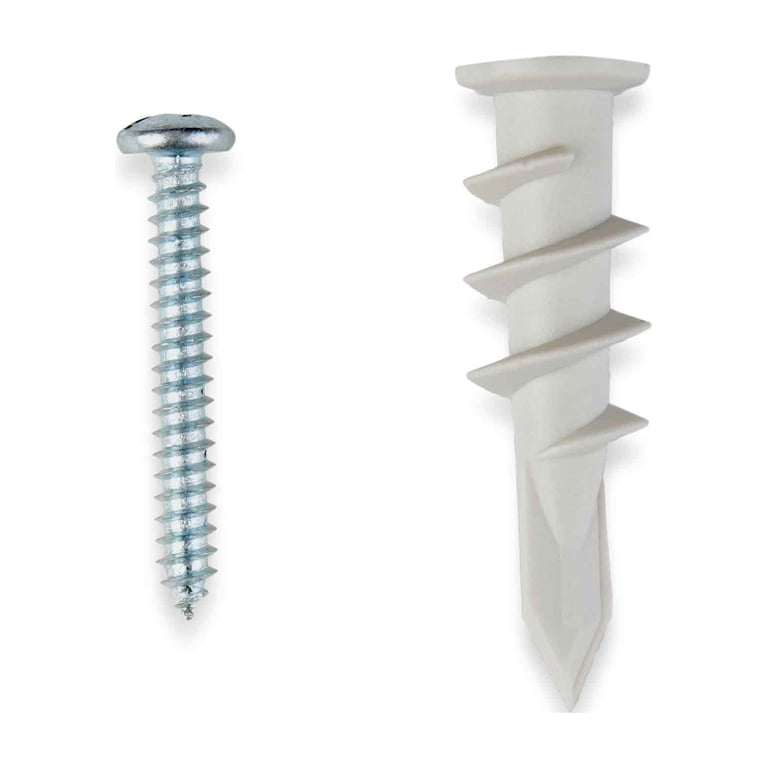 Hillman Drywall Anchors, #8 Self-Drilling, 20 Sets, 75 lb photo 5