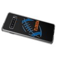 thumbnail image 2 of DistinctInk Clear Shockproof Hybrid Case for Samsung Galaxy S10+ PLUS(6.4" Screen) - TPU Bumper, Acrylic Back, Tempered Glass Screen Protector - Florida Football - Orange, Blue, 2 of 6