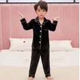 thumbnail image 1 of Conjunto de Pijamas de terciopelo Coral para niños y niñas, ropa de dormir cálida de franela de manga larga para el hogar, Navidad, Año Nuevo, Invierno, 1 of 2