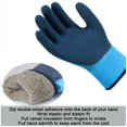 thumbnail image 3 of XiYing 2 Pack Thermal Winter Work Gloves for Men Women Insulated Cold Weather Fishing Gloves Water Resistant Non Slip Grip Coating Windproof Warm Lined Gloves for Work Gardening, Automotive Repair, 3 of 9