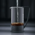 thumbnail image 3 of Bodum Brazil French Press Coffee Maker with Borosilicate Glass Carafe, 12 Ounce, Black, 3 of 9