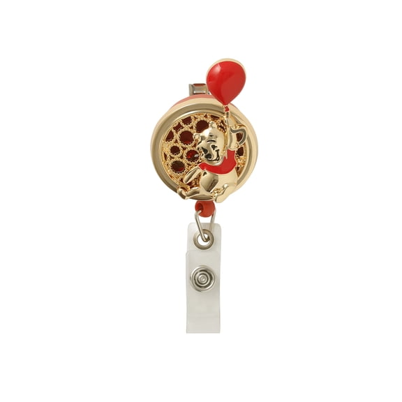 Disney Winnie The Pooh Retractable Badge Reel With Alligator Clip