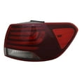 thumbnail image 2 of Tail Light Compatible with 2019-2020 Kia Sorento 2.4L 2.0L I4 Right Passenger Side 240HP Replaces 92402 C6500 92402C6500 KI2805154 HALOGEN RED, CLEAR PLASTIC PC 11-9071-00, 2 of 6