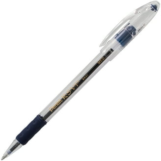 Pentel R.S.V.P. Ballpoint Stick Pens, Fine 0.7mm, Blue Ink