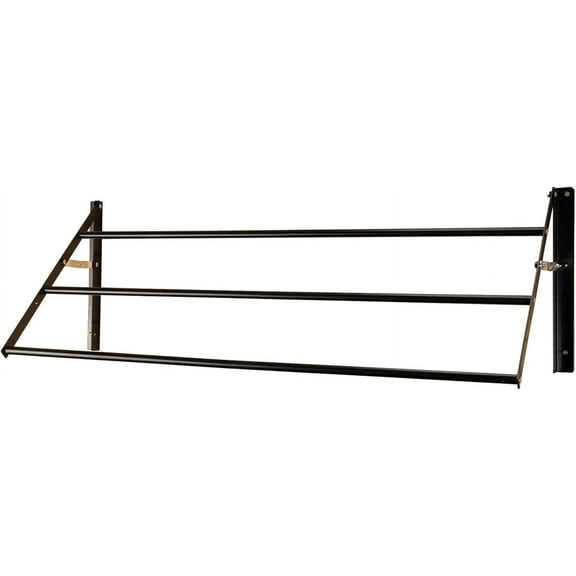 Tiered Mountable Collapsible Blanket/Pad Rack | Maximizes Stable Space | Keeps Tack Organized | Collapsible Design | Durable Construction | 5-Year Warranty