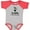 Baseball Heather and Red, variant on Inktastic Band Director Mom Boys or Girls Baby Bodysuit