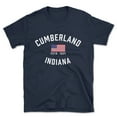 thumbnail image 1 of Cumberland Indiana Patriot Men's Cotton T-Shirt, 1 of 1