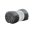 thumbnail image 1 of Warm Soft Flannel Throw Blanket Sofa Bed Bedspread Travel for Bed Sofa Dark Grey 100cmx150cm, 1 of 8