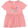 thumbnail image 3 of Inktastic Future Rugby Player Girls Baby Dress, 3 of 5