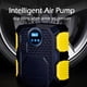 thumbnail image 2 of Riwesomey Bomba de aire automática para neumáticos de coche de 12V, pantalla LED Digital, inflador portátil inteligente para ruedas de coche Vehículos, repuestos y accesorios Mis, 2 of 6
