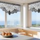 thumbnail image 4 of ¡Oferta especial de Halloween en Meiiso Store! Cortinas de encaje negro de Halloween, 2 unidades, con diseño de murciélago, para ventana, mantel, cortina de ducha, repisa para chimenea, bufanda,, 4 of 8