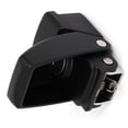 thumbnail image 4 of Uxcell Cabinets Boxes Cases Security Plastic Toggle Hasp Latch Lock Black w 2 Keys, 4 of 4