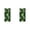 Green Glow, variant on Halloween Stained Glass Window Film Crow Full Moon Tree Light Filtering Privacy Window Sticker Gothic Window Decals for Home Glass Door Decor