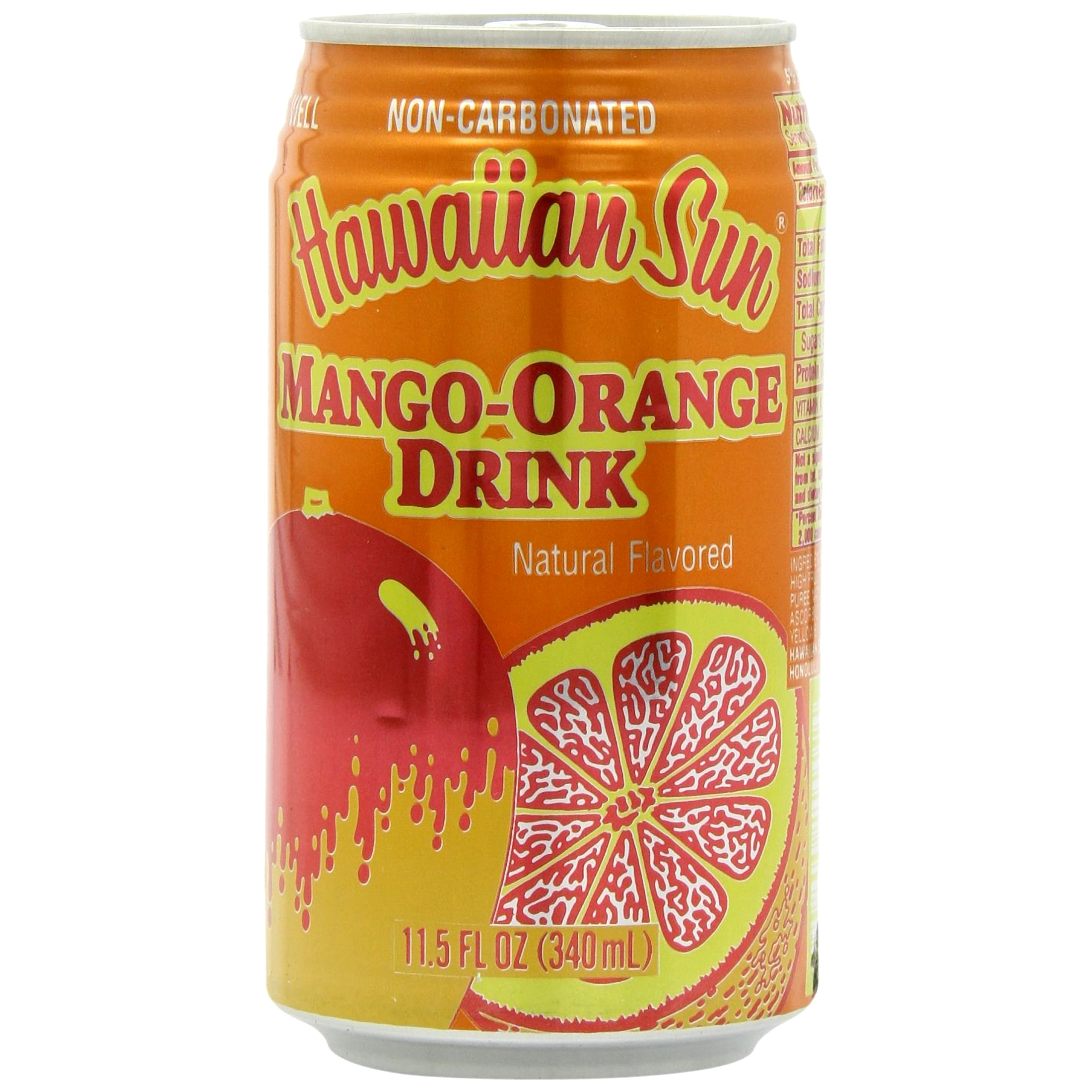 Hawaiian Sun Drink, Mango-Orange, 11.5-Ounce (Pack of 24)