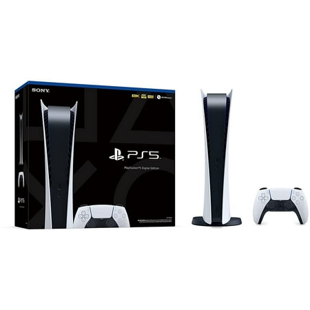 Sony PlayStation 5, Digital Edition Video Game Consoles