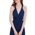 thumbnail image 3 of Roberta Roller Rabbit Women's Ibera Dress Large Navy Blue, 3 of 3