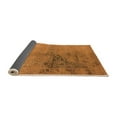 thumbnail image 2 of Ahgly Company Indoor Square Oriental Orange Industrial Area Rugs, 4' Square, 2 of 4