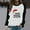 Black, variant on WXLWZYWL Ugly Christmas Sweatshirts for Women Long Sleeve Fitted Tops Raglan Shoulder Round Neck Blouses Patchwork Pullover