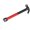 0.25kg red 8 to 13, variant on Multifunction Striking and Pulling Hand Hammer with Fastener Mechanism and Textured Grip for Appliance Repair Tasks