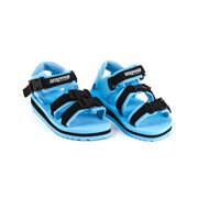 AquaJogger ExerSandals Pool Shoes in Blue/Black, Size X-Large