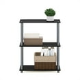 thumbnail image 4 of Furinno Turn-N-Tube Wood 3-Tier Compact Shelf Display Rack in Black/Gray, 4 of 8