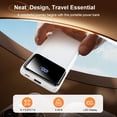 thumbnail image 3 of Portable Charger with Built-in Cables and AC Wall Plug, 10000mAh Slim USB-C Battery Pack, 15W Fast Charging Travel Essential Portable Phone Charger Compatible with iPhone, Samsun, Android，White, 3 of 7